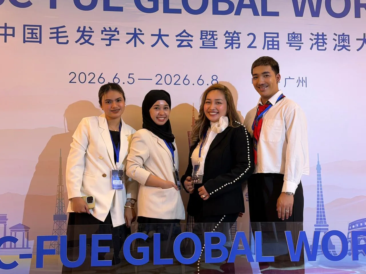 GraftLab team at the FUE Global World Congress 2026 in Guangzhou